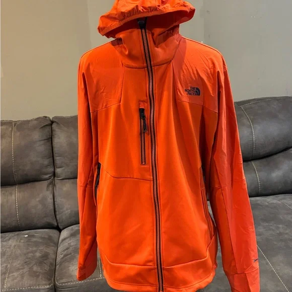 The North Face Men's Orange Jacket Large - Picture 1 of 10